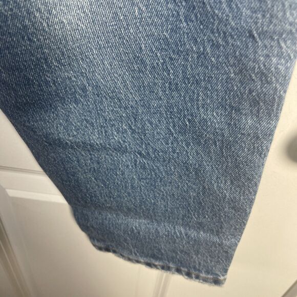 Good American High Rise Good Mom Jeans Womens Size 2/26 Medium Wash‎ Oversized - Picture 15 of 16